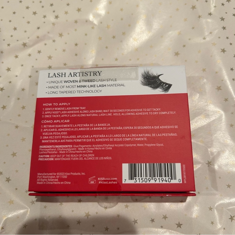 Kiss Lash Couture Masterpiece Fake Eyelashes - Picture 3 of 3